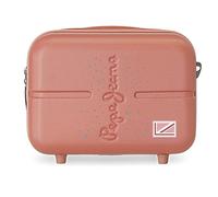 Pepe Jeans Jane Neceser Adaptable con Bandolera Rojo 29x21x15 cms Rígido ABS 9,14L