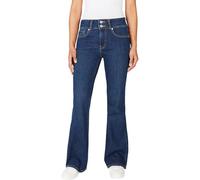 Pepe Jeans Jeans Acampanados MW, Azul (Denim-ee2), 27W / 32L para Mujer