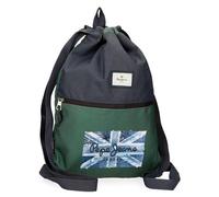 Pepe Jeans Jebb Mochila Saco Verde 35x46 cms Poliéster 16,1L by Joumma Bags
