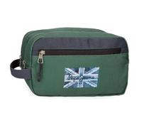 Pepe Jeans Jebb Neceser Adaptable Verde 26x16x10 cms Poliéster 4,99L by Joumma Bags