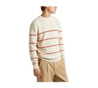 Pepe Jeans - Jersey de Algodón a Rayas Moderno - Knitwear - Hombre - Blanco - XL -