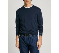 Pepe Jeans Jersey de hombre cuello redondo con punto liso. Azul 6