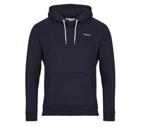 Pepe jeans Jersey MACBETH SMALL LOGO PLAIN HOODIE in Marino EU S