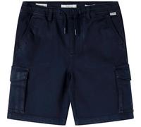 PEPE JEANS Junior GYMDIGO Cargo Short Denim Shorts, Navy, 4 años para Niños