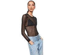 Pepe Jeans Katie, Blusa Mujer, Negro (Black 999), S