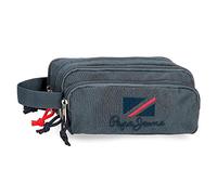 Pepe Jeans Kay Estuche Azul 22x10x9 cms Poliéster