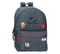 Pepe Jeans Kay Mochila Escolar, Azul