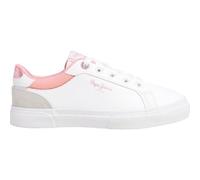Pepe Jeans Kenton Court G, Sneak Niñas, White, 32 EU