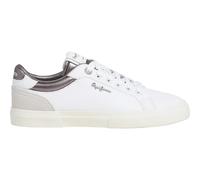 Pepe Jeans Kenton Court W - Tenis para Mujer, Color Gris Oscuro (Gris Sombra Oscuro), Talla 3, Gris Dark Shadow Grey, 3 UK