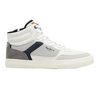 Pepe Jeans Kenton Master Boot, Zapatillas Hombre, Blanco (800Blanco), 42 EU