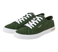 Pepe Jeans Kenton Road M, Zapatilla Hombre, Oliva Militar, 43 EU