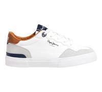 PEPE JEANS Kenton Rump B, Sneaker Hombre, Blanco, 38 EU