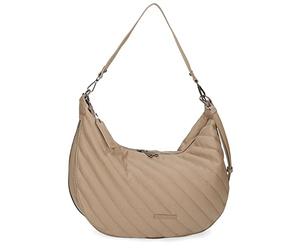 Pepe Jeans Kylie Bolso Hombro Beige 42x27x7 cms Piel sintética