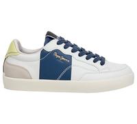 Pepe Jeans Lane Act B Sneak, Blanco (Off White), 13.5 UK