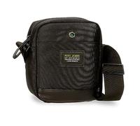 Pepe Jeans Leighton Bandolera Pequeña Negro 15x19,5x6 cms Poliéster