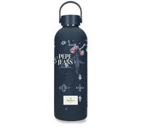 Pepe Jeans Lenay Botella de Acero Inoxidable Azul 7,4x23,5x7,4 cms by Joumma Bags