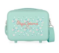Pepe Jeans Leslie Neceser Adaptable Azul 29x21x15 cms Rígido ABS 9,14L 0,84 kgs