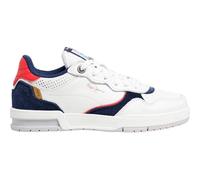 PEPE JEANS Levitt College B, Zapatilla Unisex Adulto, Off White, 38 EU