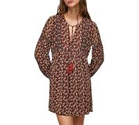 Pepe Jeans Liber, Vestido Mujer, Rojo (Brick), XS