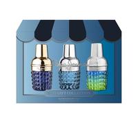 Pepe Jeans Life Is Now, Cocktail Edition, Celebrate Estuche Regalo Perfumes Hombre Miniatura Pack de 3 Piezas Eau de Parfum 15ml Set Fragancia