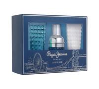 Pepe Jeans Life Is Now For Him Perfumes Hombre Estuche 3 Piezas | Pack Regalo, Eau de Toilette 30ml, After Shave 50ml y Shower Gel 50ml, Set Fragancia Aromática y Amaderada