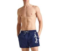 Pepe Jeans Logo Swimshort, Swim Trunks Hombre, Azul (Navy), S