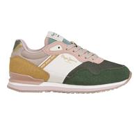 Pepe Jeans London Bet G - Tenis Deportivos para niña, Verde Bosque Caqui Verde, 36 2/3 EU