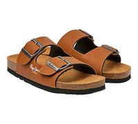 Pepe Jeans London Bio Double Kansas B Sandalias Anatómicas de Ajuste Regular para Hombre, Lavado Azul