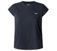 Pepe Jeans London Blooma Camisa de algodón Relajada para Mujer, Lavado Azul