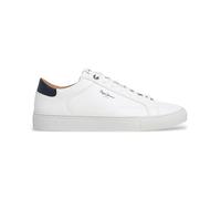 Pepe Jeans London Joe Basic M Hombre Ajuste Regular Zapatillas de Cuero, Lavado Azul