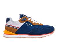 PEPE JEANS London Jump B, Zapatilla Unisex Adulto, Navy, 33 EU