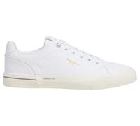 Pepe Jeans London Kenton One M Zapatillas de Cuero de Ajuste Regular para Hombre, Lavado Azul