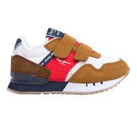 Pepe Jeans London Life BK, Sneak Niños, Marrón Tuerca Marrón, 25 EU
