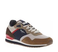 PEPE JEANS London Life M, Zapatilla Unisex Adulto, Tobacco, 43 EU