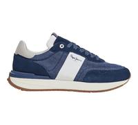 PEPE JEANS LONDON Mens Buster Tape Running Style Trainers Blue