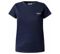 Pepe Jeans London Merida Camisa de Mujer de Corte Regular de Algodón con Botones, Lavado Azul