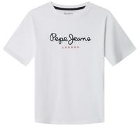 Pepe Jeans London New Art Camisa de algodón de Ajuste Regular para Hombre, Lavado Azul