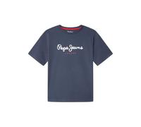 Pepe Jeans London New Art Camisa de Botones de algodón de Ajuste Regular para Hombre, Lavado Azul