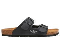 Pepe Jeans London Oban Classic 2 W Sandalias anatómicas de Ajuste Regular para Mujer, Lavado Azul