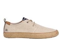Pepe Jeans London Port Nature M Zapatos Deportivos de Cuero de Ajuste Regular para Hombre, Lavado Azul