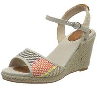 Pepe Jeans London Shark Rafy, Sandalias con cuña Tipo Alpargatas Mujer, Beige Skin 809, 40 EU