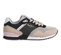 Pepe Jeans London Tawny W, Zapatilla Mujer, Negro, 38 EU