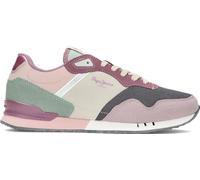 Pepe Jeans London Urbans W, Zapatillas Mujer, Pink Bleach Pink, 39 EU