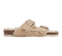 PEPE JEANS LONDON Womens Oban Warm Flats Sandals Stone