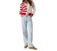 Pepe Jeans Loose St Jeans MW Hazel, Azul (Denim-2s1), 28W / 30L para Mujer