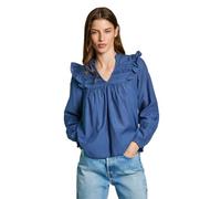 Pepe Jeans Lorely Camisa, Azul (Azul francés), XL para Mujer