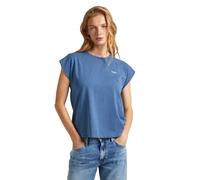 Pepe Jeans Lory Camiseta para Mujer, Azul (Sea Blue), XS