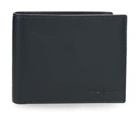 Pepe Jeans Luton Billetero con Tarjetero Azul 12,5x9,5x1 cms Piel by Joumma Bags