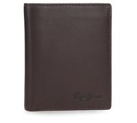 Pepe Jeans Luton Tarjetero Marrón 9x11x1 cms Piel by Joumma Bags