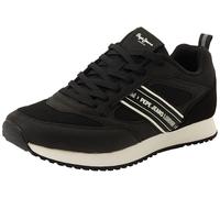 Pepe Jeans M to Tone Runner, Sneak Hombre, Black, 43 EU